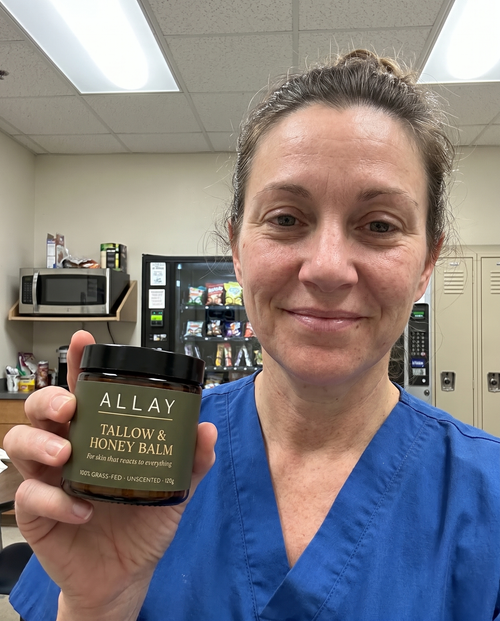 Allay customer — nurse after shift