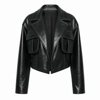 Tosca | Cropped Jacket with Chest Pockets