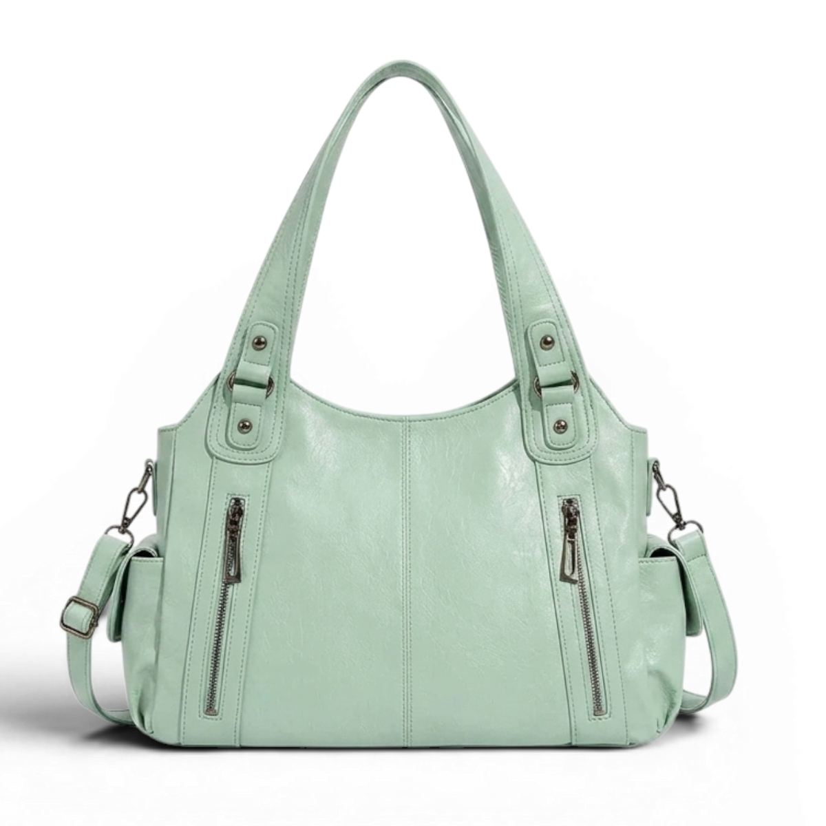 Hattie Zip Top Tote Bag