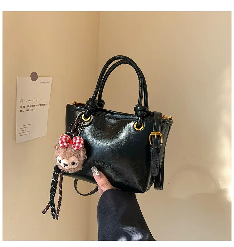 Isla Teddy Charm Mini Bag — Sernelle — view 8