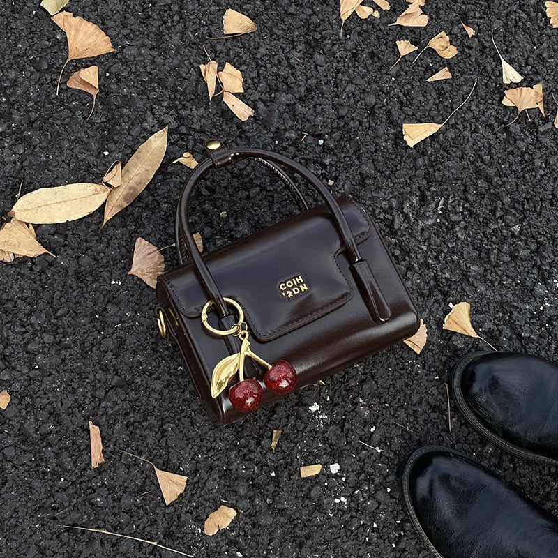 Aubrey Cherry Charm Mini Handbag — Sernelle — view 5