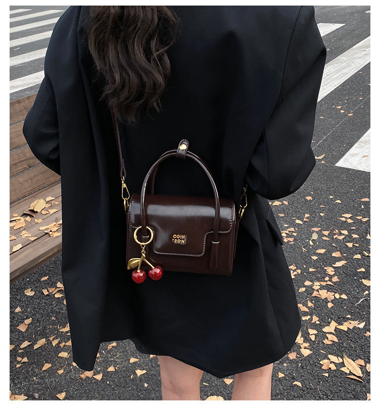 Aubrey Cherry Charm Mini Handbag — Sernelle — view 6