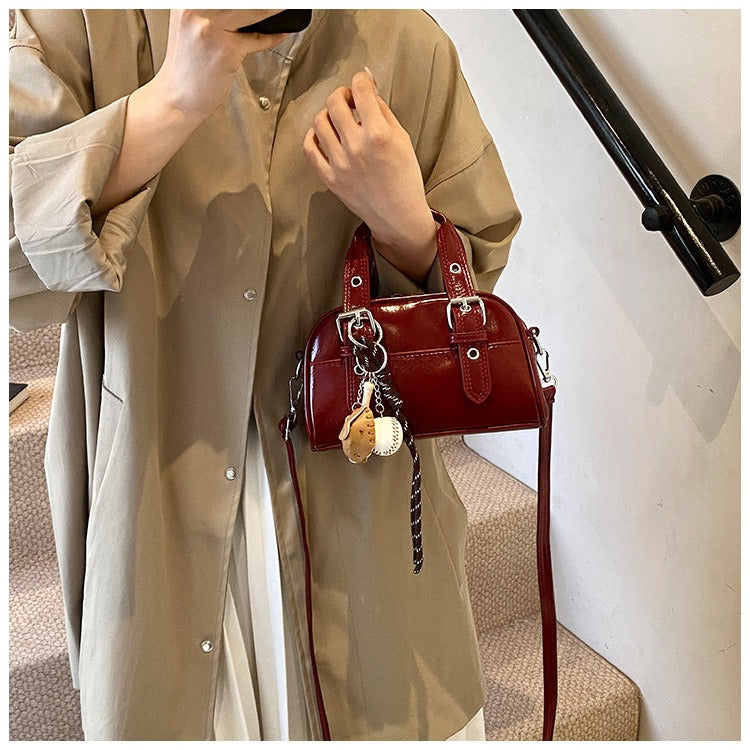 Josephine Glossy Mini Handbag — Sernelle — view 5