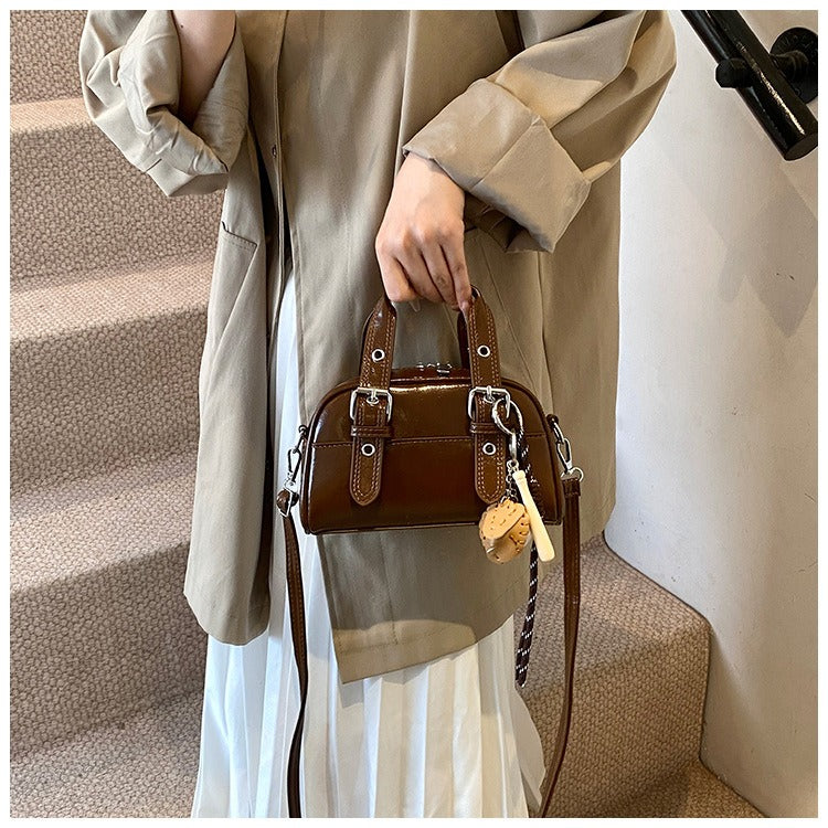 Josephine Glossy Mini Handbag — Sernelle — view 6