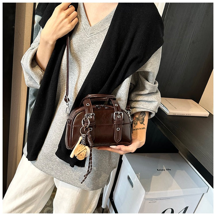 Josephine Glossy Mini Handbag — Sernelle — view 8