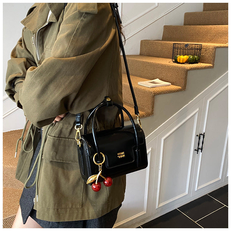 Aubrey Cherry Charm Mini Handbag — Sernelle — view 10