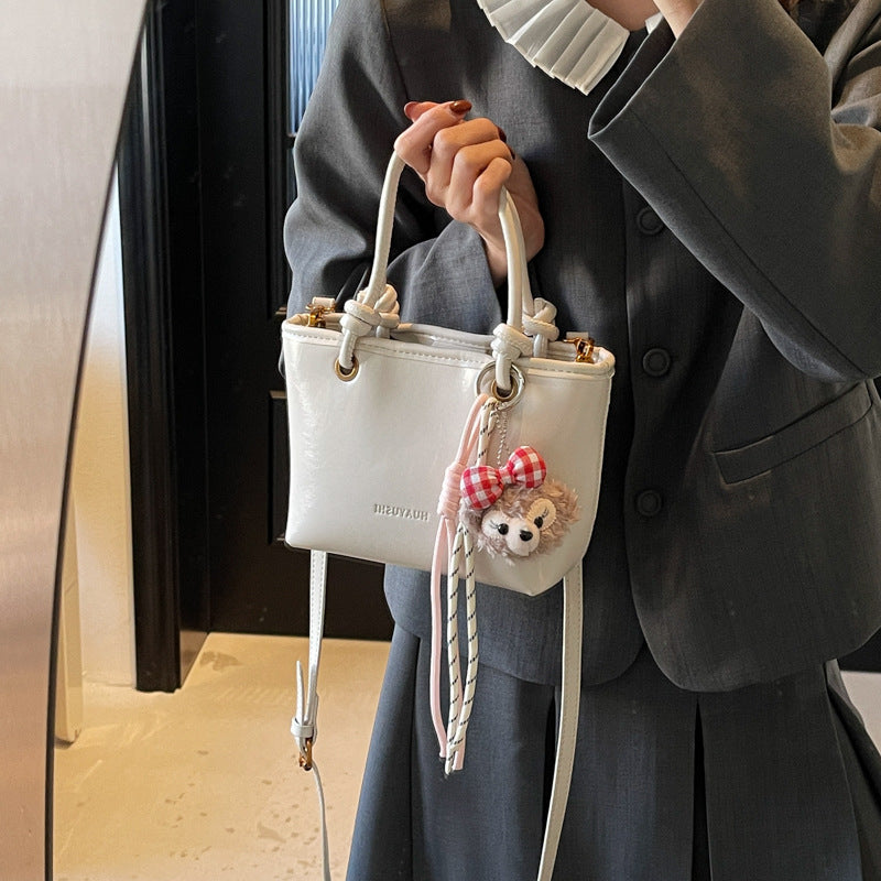 Isla Teddy Charm Mini Bag — Sernelle — view 10