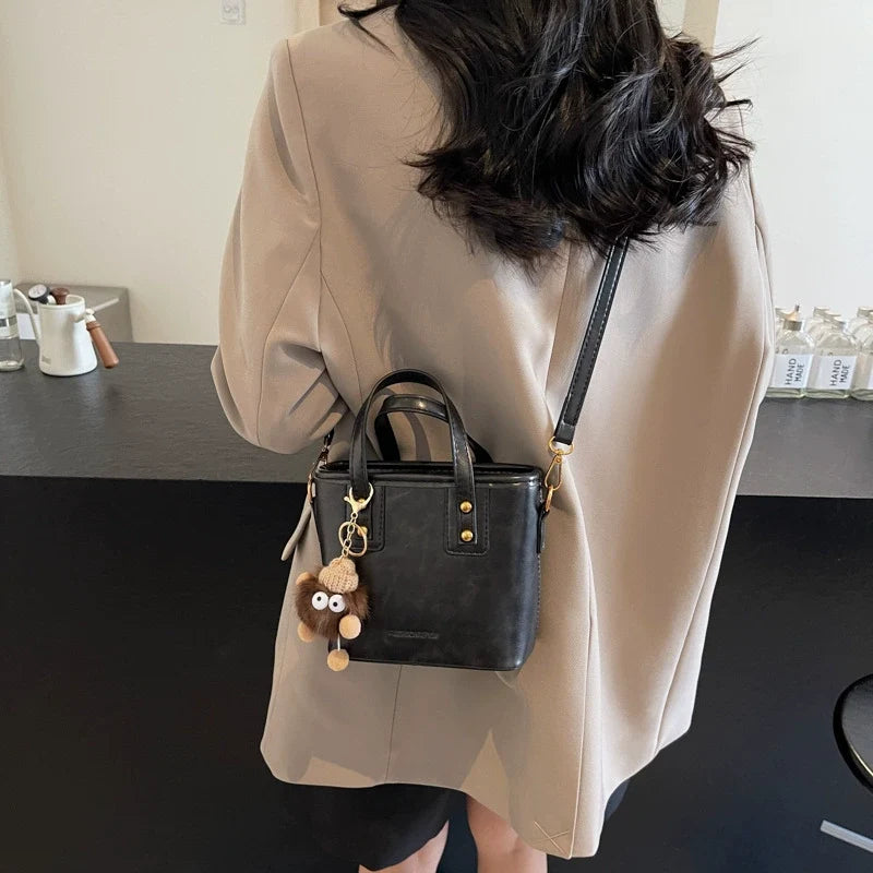 Ines Fuzzy Charm Mini Handbag — Sernelle — view 9