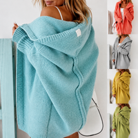 Jillian – Oversized Hooded Cardigan Coat