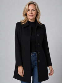 Lenora – Classic Fit & Flare Coat