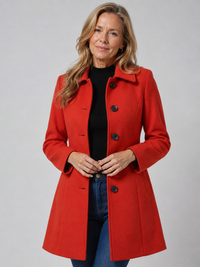 Lenora – Classic Fit & Flare Coat