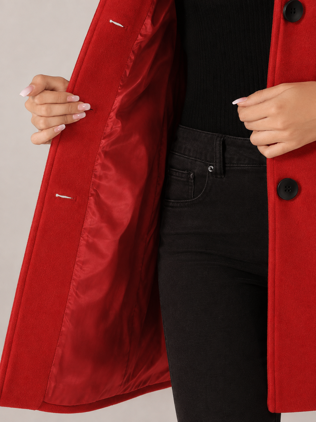 Lenora – Classic Fit & Flare Coat