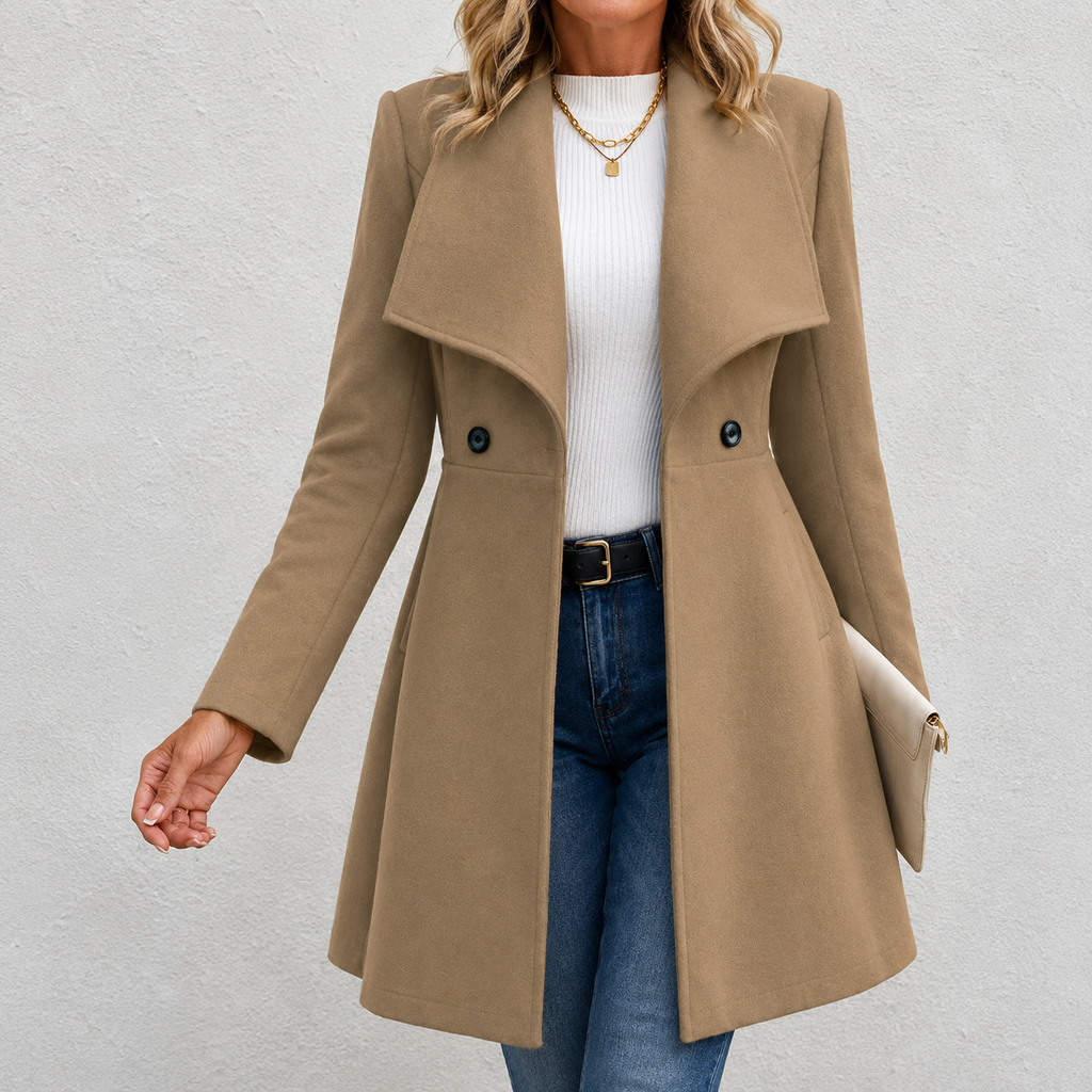 Louisa – Elegant Long Coat