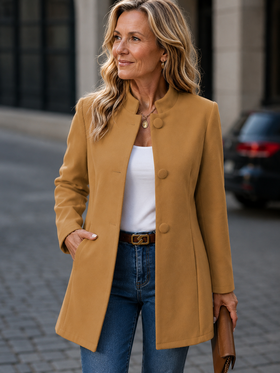 Marilyn – Elegant Tailored Jacket