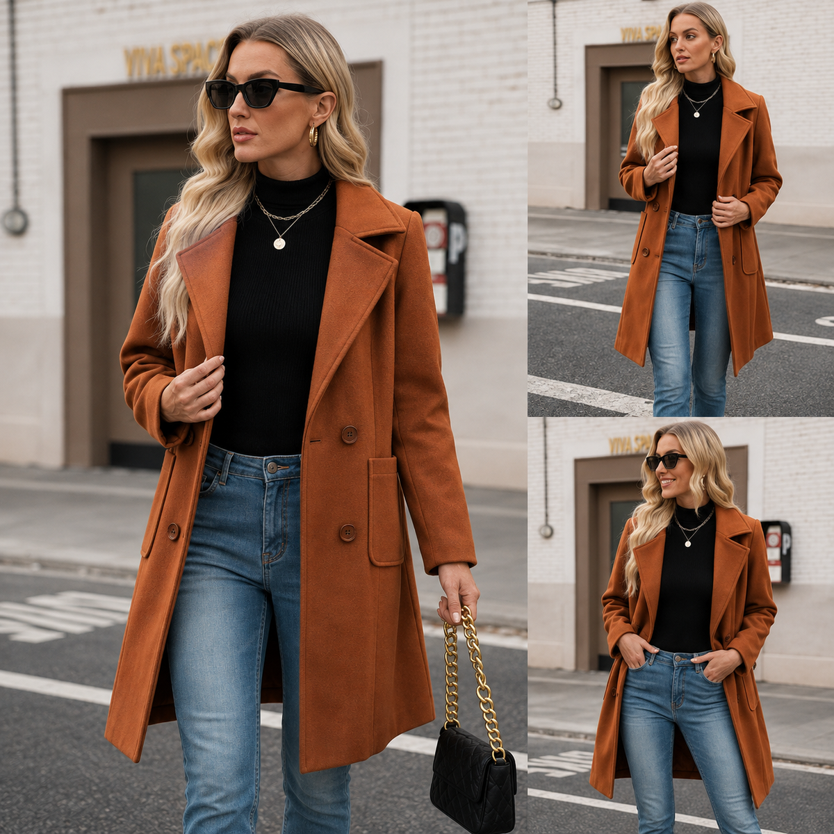 Nadine – Tailored Wool Coat