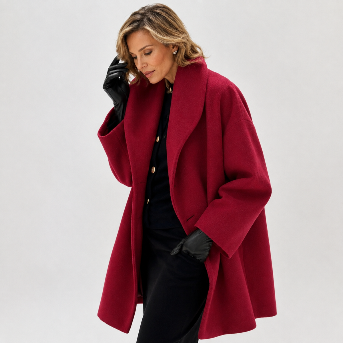 Rebecca – Elegant Wool Coat