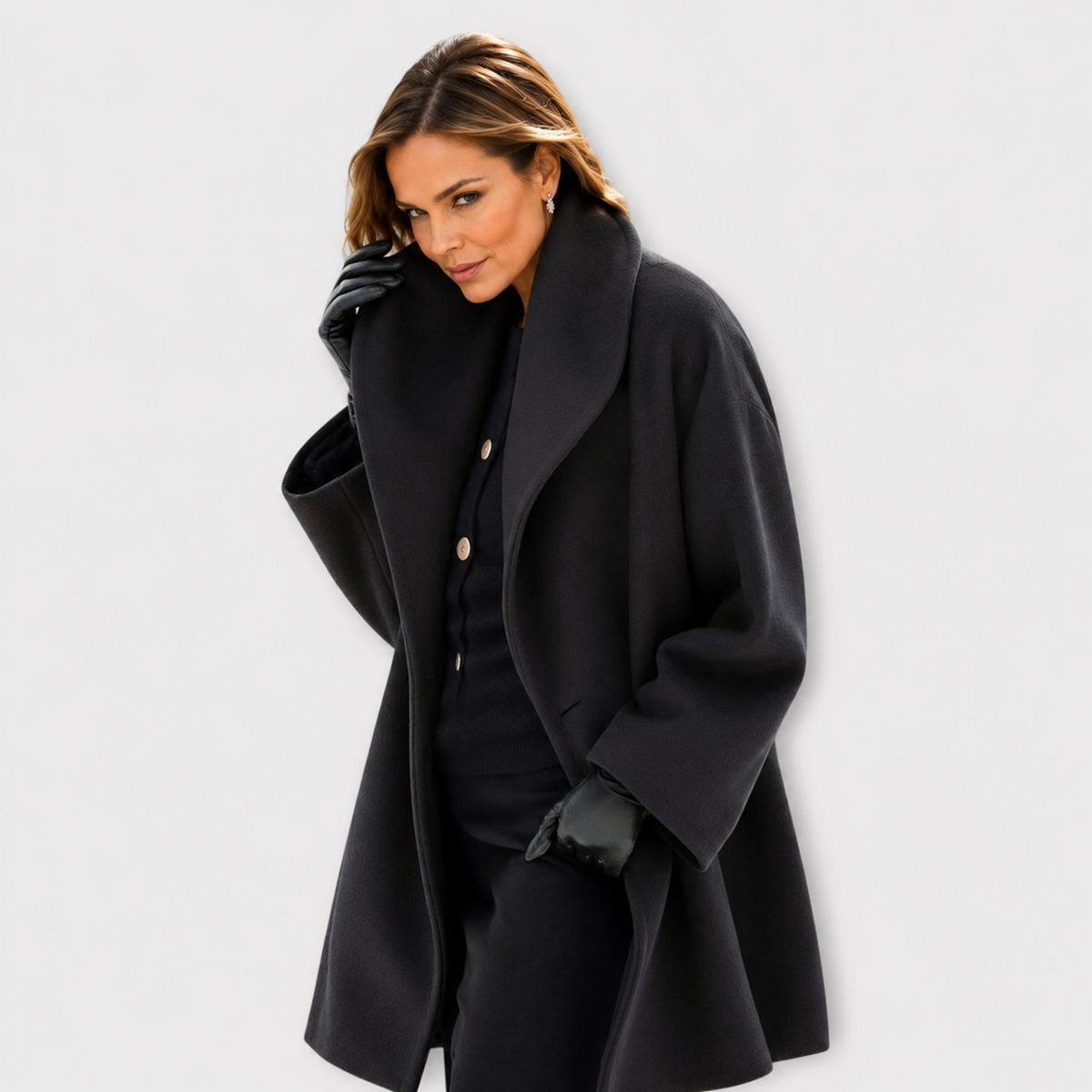 Rebecca – Elegant Wool Coat
