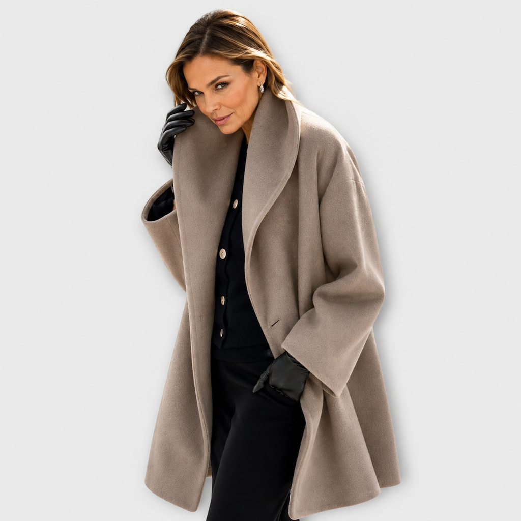 Rebecca – Elegant Wool Coat