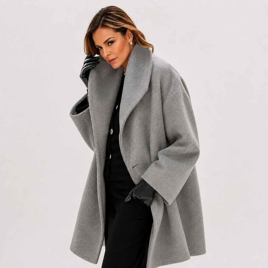 Rebecca – Elegant Wool Coat