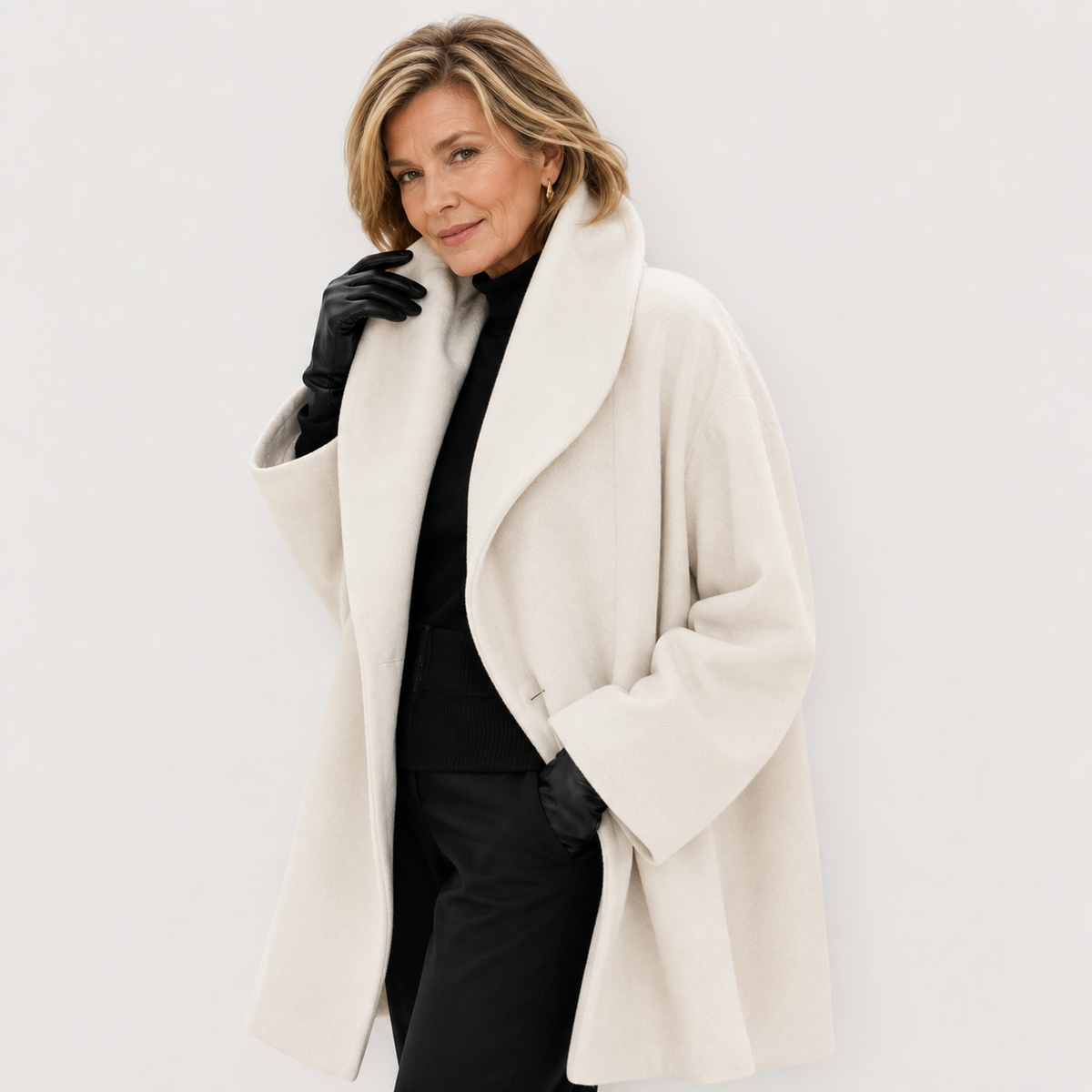 Rebecca – Elegant Wool Coat