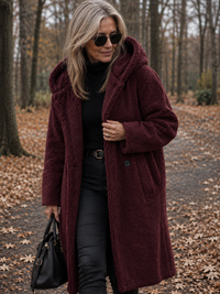 Roxanne – Long Teddy Coat
