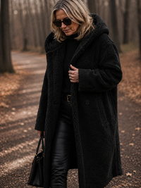 Roxanne – Long Teddy Coat