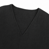 Sereva – Relaxed V-Neck Linen Blouse