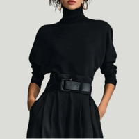Juliet – Turtleneck & Straight-Leg Pants Set