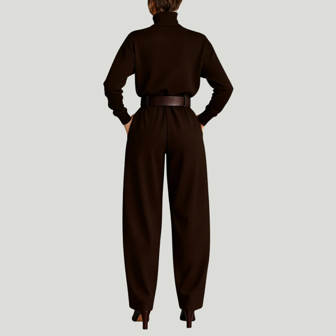 Juliet – Turtleneck & Straight-Leg Pants Set