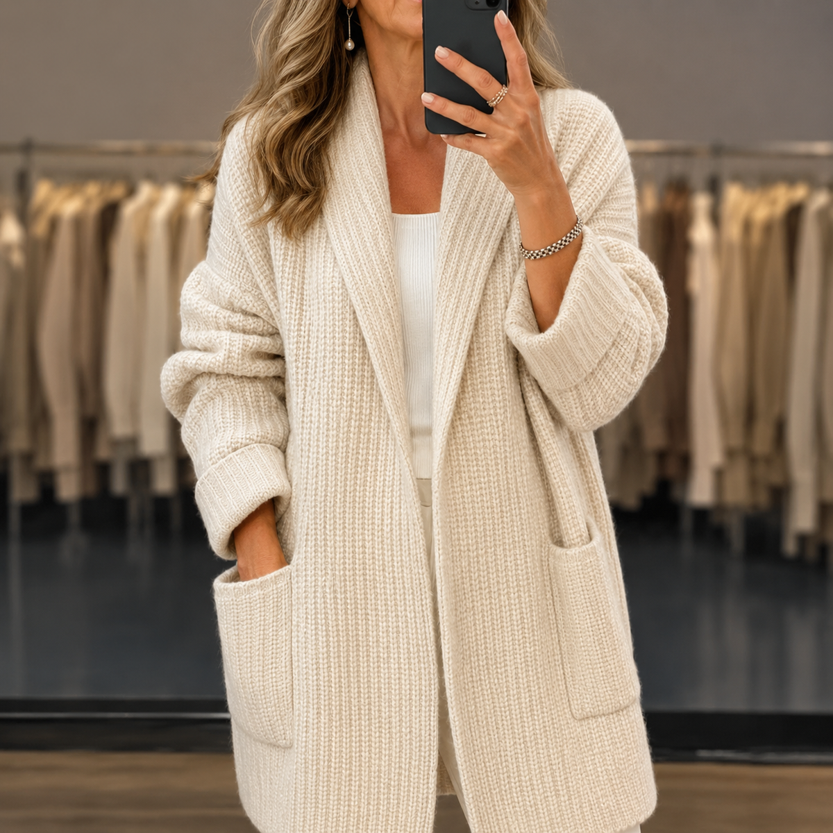 Theresa – Cozy Cardigan Coat