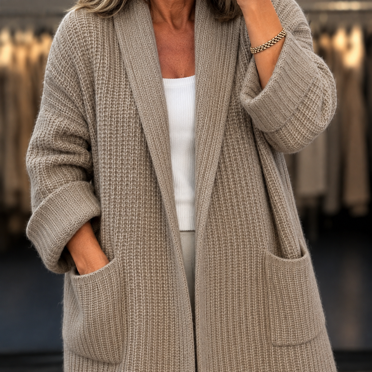Theresa – Cozy Cardigan Coat