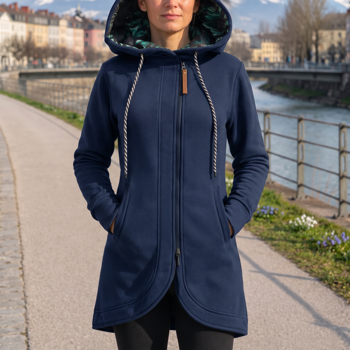 Liv | North West Jacket in Azure Blue